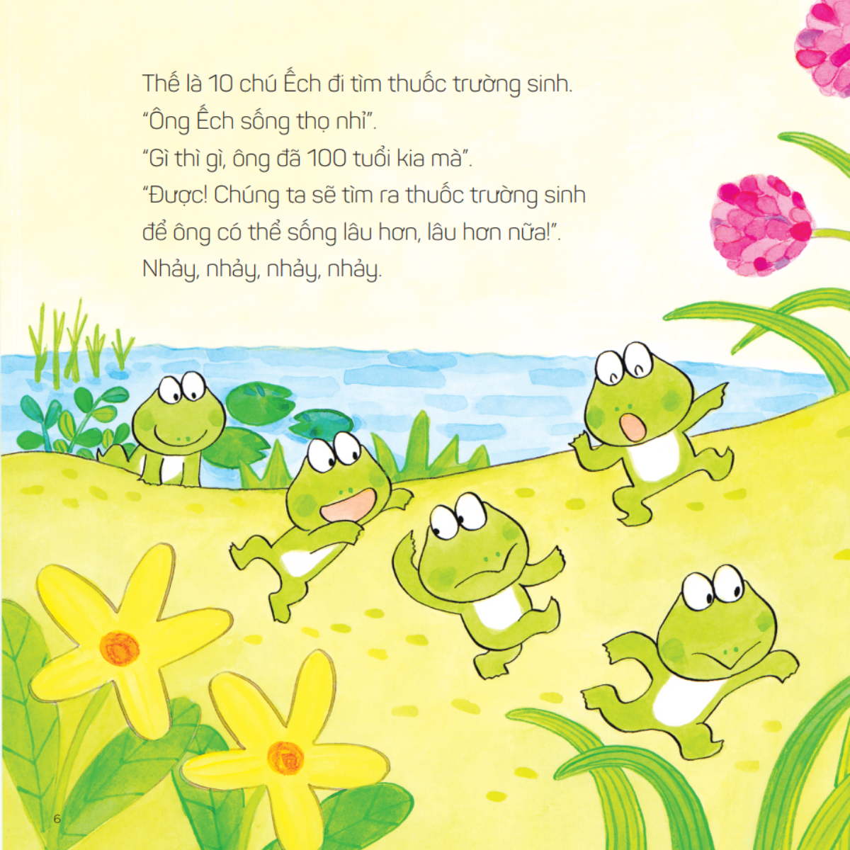 Bộ
Bộ Sách Ehon Nhật Bản - 10 Chú Ếch - Phần 3 - Tập 13-18 (Bộ 6 Cuốn) - Ảnh 6