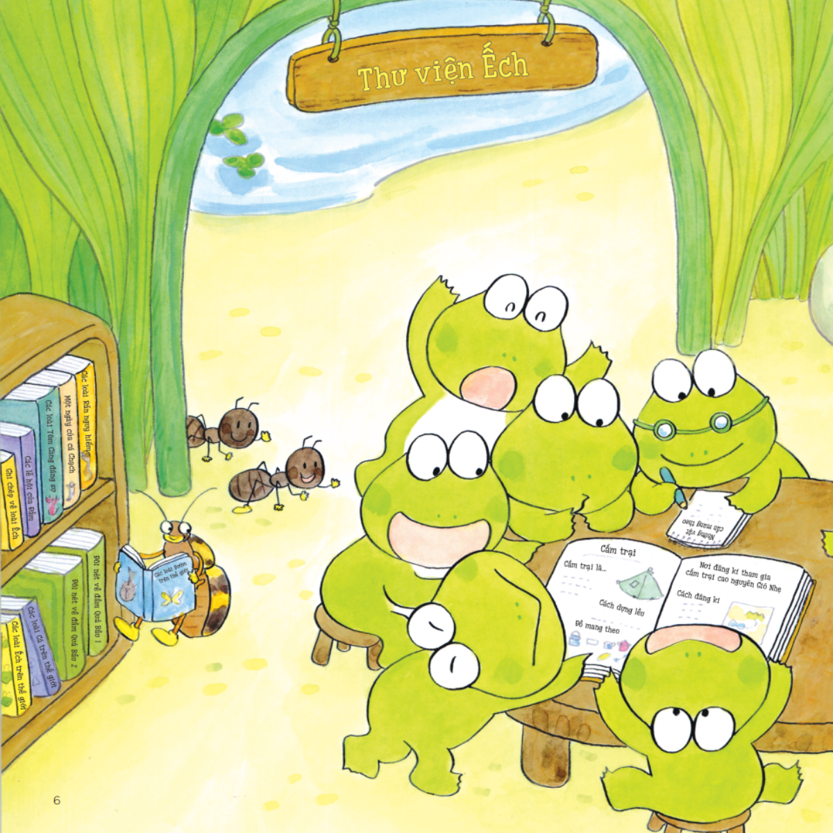 Bộ
Bộ Sách Ehon Nhật Bản - 10 Chú Ếch - Phần 3 - Tập 13-18 (Bộ 6 Cuốn) - Ảnh 9