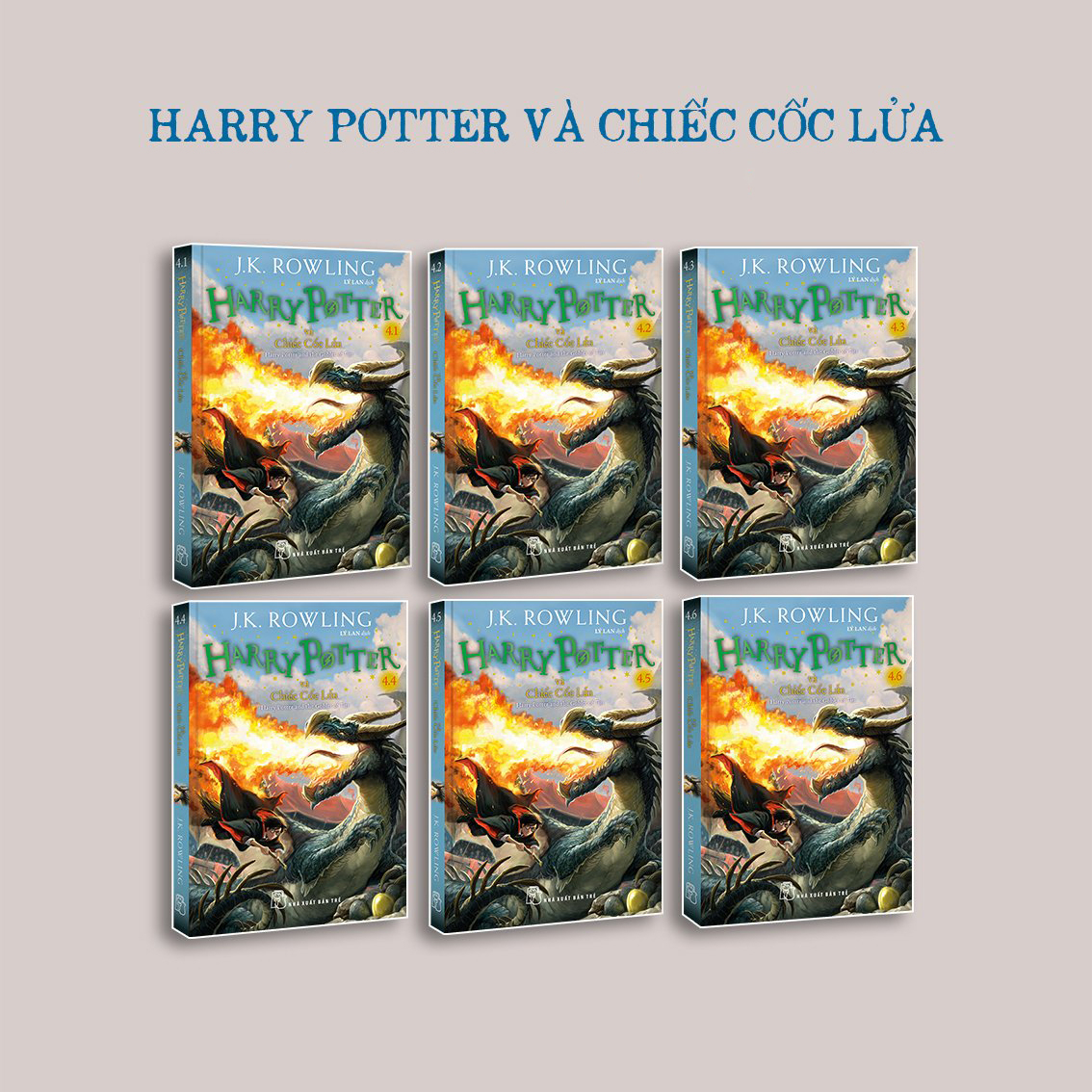Bộ Bộ Sách Harry Potter Tập 4 - Khổ Nhỏ (Bộ 6 Cuốn) - Ảnh 2