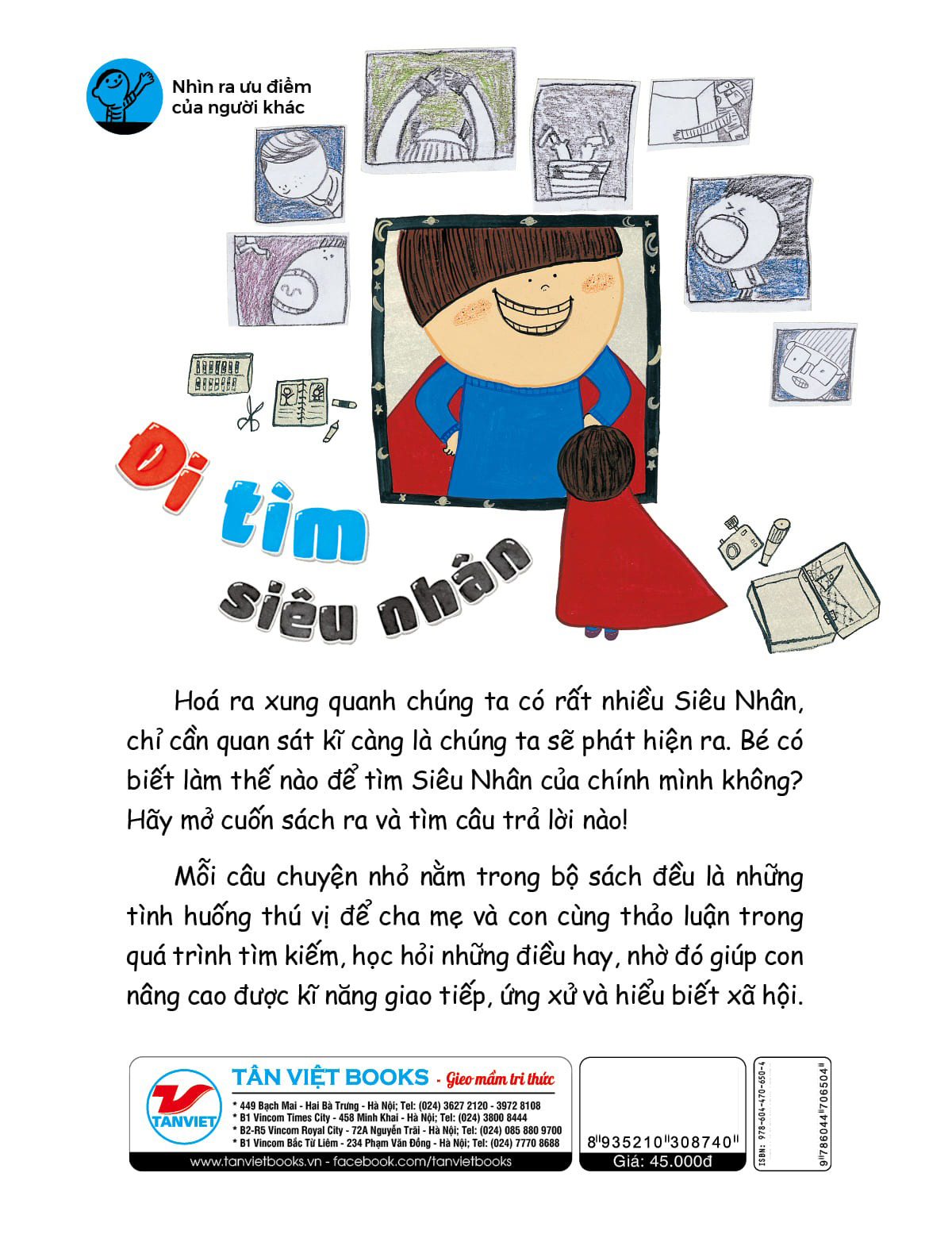 bộ bộ sách kĩ năng xã hội thiết yếu dành cho trẻ - nhìn ra ưu điểm của người khác - đi tìm siêu nhân - 2 - Ảnh 5