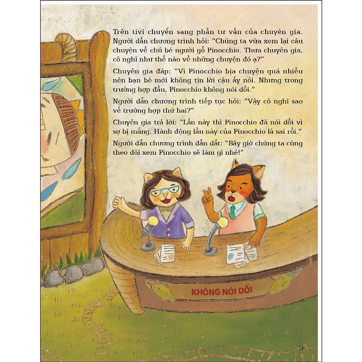 bộ bộ sách kĩ năng xã hội thiết yếu dành cho trẻ - sự chính trực của trẻ - pinocchio không nói dối - 4 - Ảnh 4