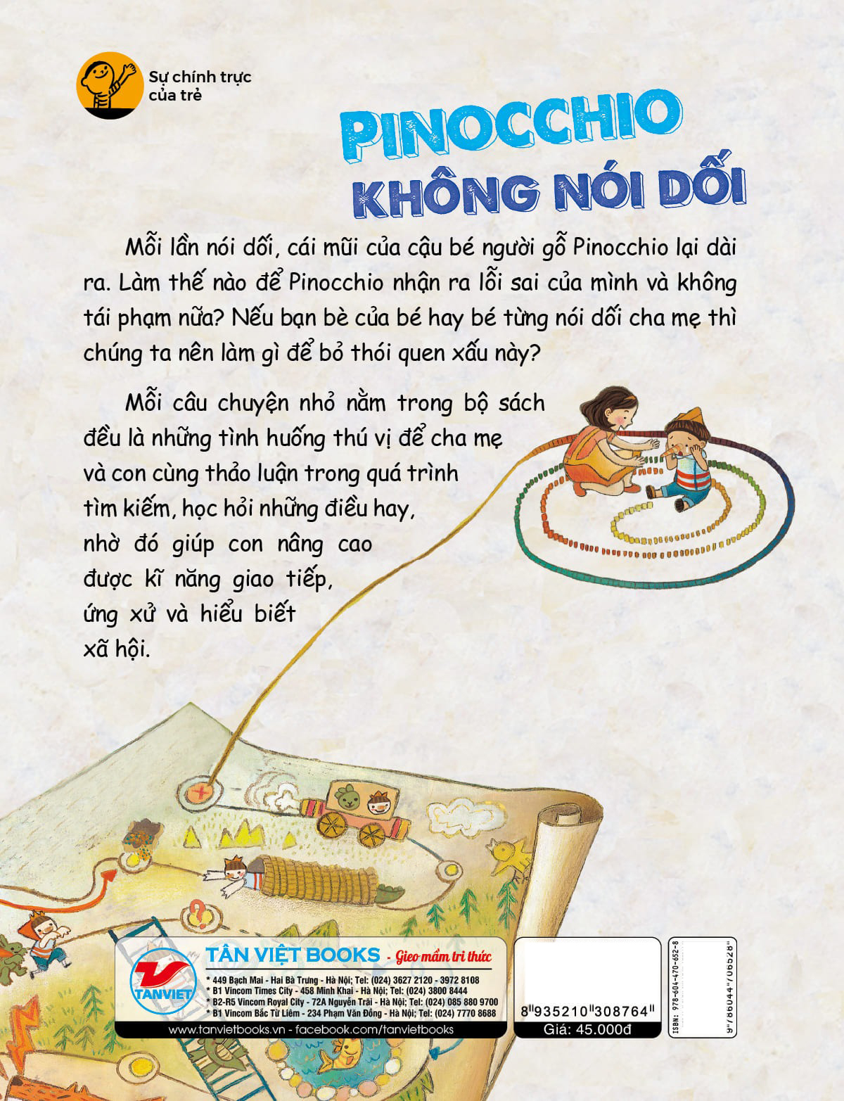bộ bộ sách kĩ năng xã hội thiết yếu dành cho trẻ - sự chính trực của trẻ - pinocchio không nói dối - 4 - Ảnh 5