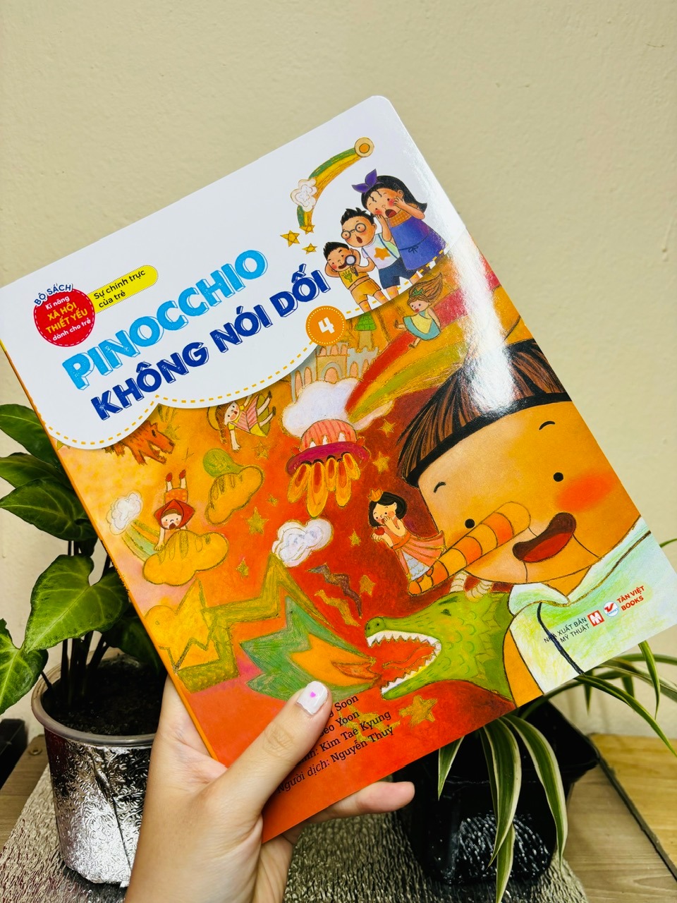 bộ bộ sách kĩ năng xã hội thiết yếu dành cho trẻ - sự chính trực của trẻ - pinocchio không nói dối - 4 - Ảnh 6