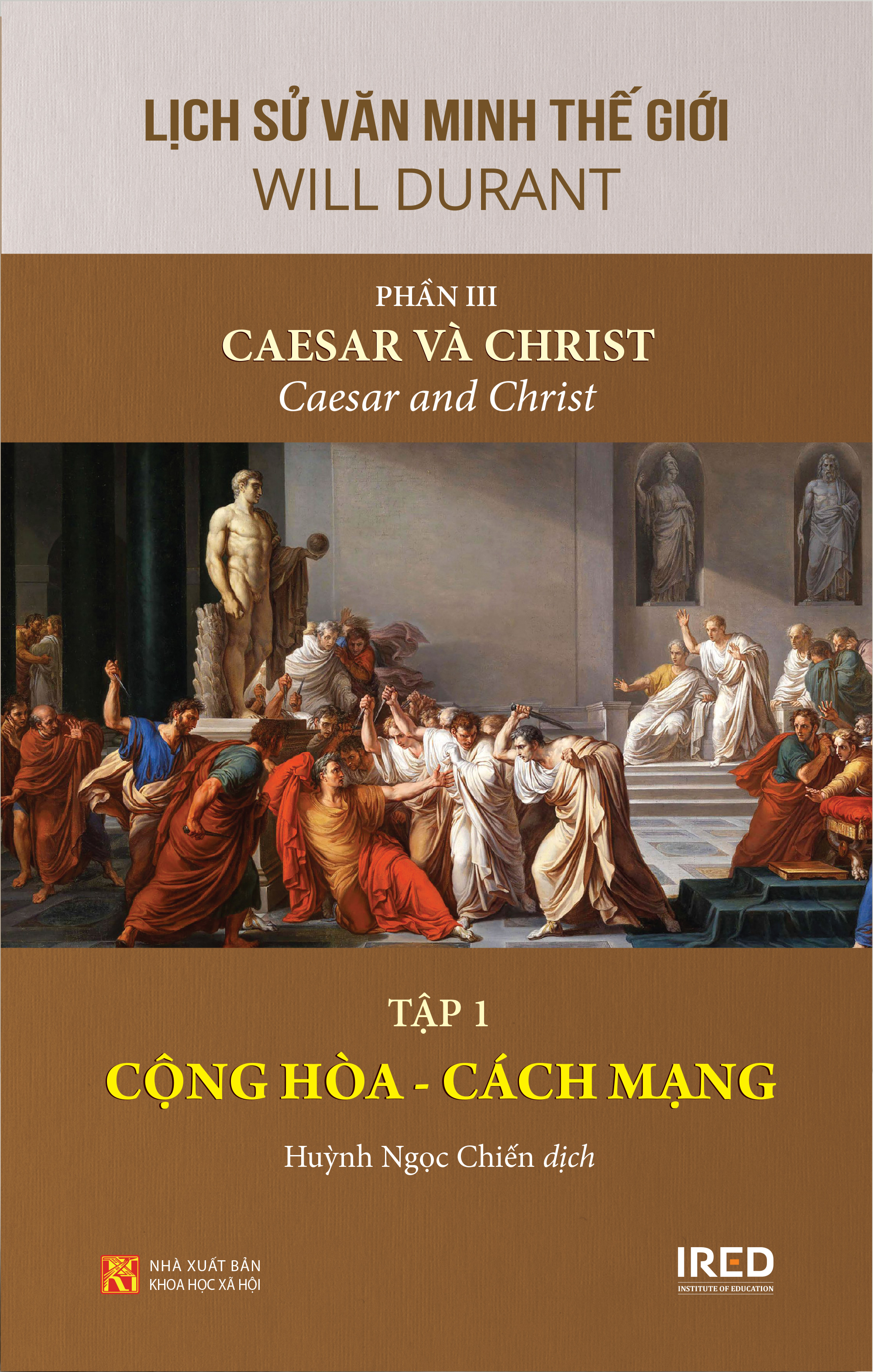 Bộ Bộ Sách Lịch Sử Văn Minh Thế Giới - Phần III - Caesar Và Christ (Bộ 3 Cuốn) (Tái Bản 2024) - Ảnh 2