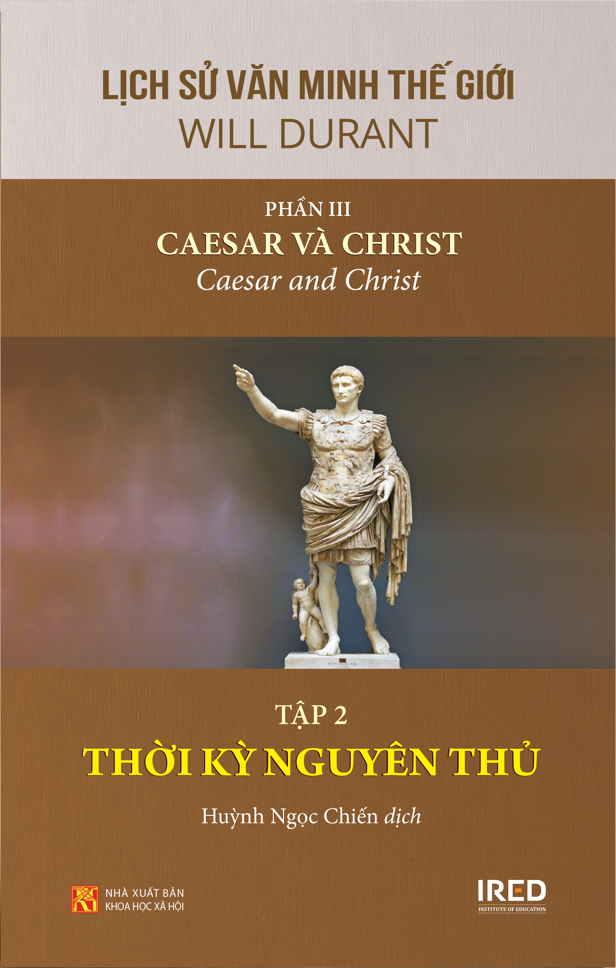 Bộ Bộ Sách Lịch Sử Văn Minh Thế Giới - Phần III - Caesar Và Christ (Bộ 3 Cuốn) (Tái Bản 2024) - Ảnh 3