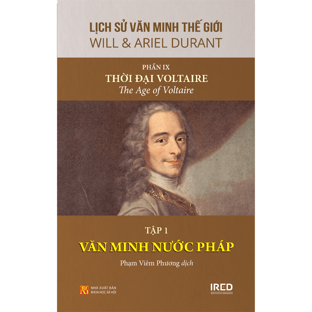 Bo
						
										
										Bo Sach Lich Su Van Minh The Gioi - Phan IX - Thoi Dai Voltaire (Bo 4 Cuon) - Ảnh 5
