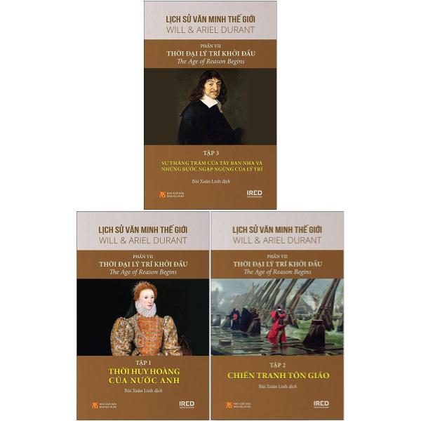 Bo
						
										
										Bo Sach Lich Su Van Minh The Gioi - Phan VII - Thoi Dai Ly Tri Khoi Dau (Bo 3 Cuon)