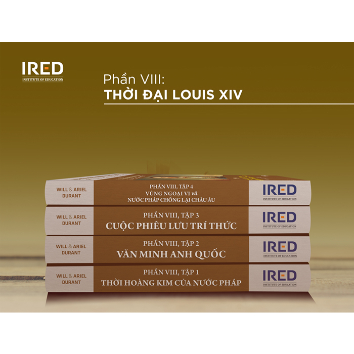 Bo
						
										
										Bo Sach Lich Su Van Minh The Gioi - Phan VIII - Thoi Dai Cua Louis XIV (Bo 4 Cuon) - Ảnh 8