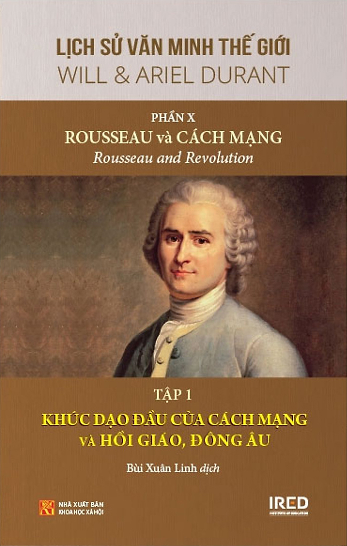 bộ bộ sách lịch sử văn minh thế giới - phần x - rousseau và cách mạng - bìa cứng (bộ 6 cuốn) - Ảnh 2
