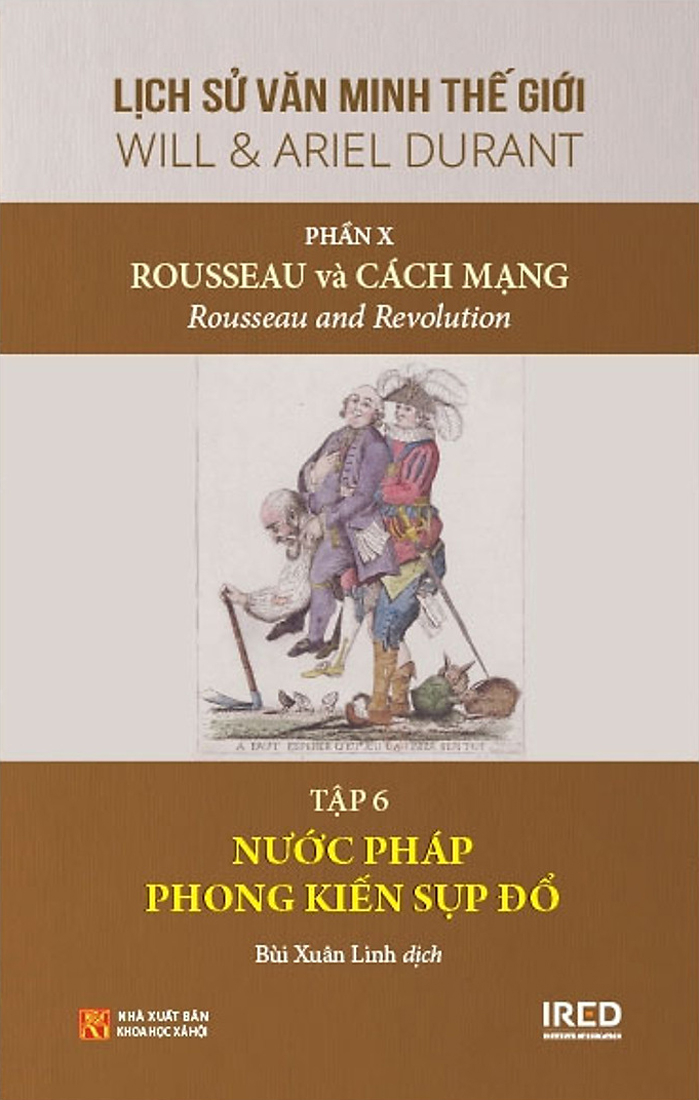 bộ bộ sách lịch sử văn minh thế giới - phần x - rousseau và cách mạng - bìa cứng (bộ 6 cuốn) - Ảnh 7
