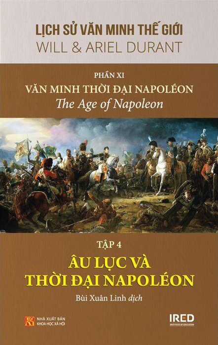 bộ bộ sách lịch sử văn minh thế giới - phần xi - triều đại napoléon - bìa cứng (bộ 5 cuốn) - Ảnh 5