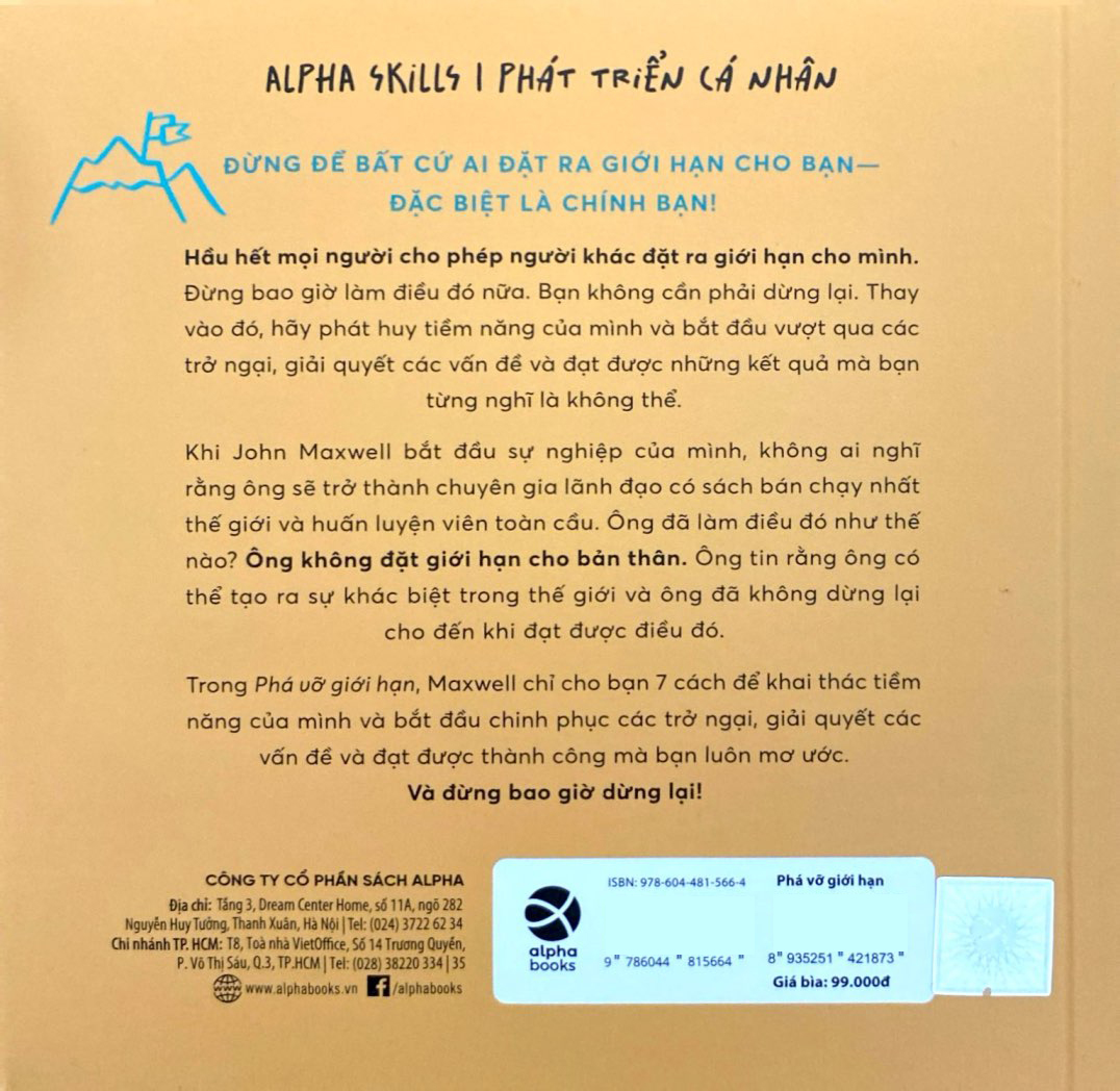 Bộ Bộ Sách Maxwell Moments - Phá Vỡ Giới Hạn - 7 Bí Kíp Để Phát Huy Tiềm Năng Vô Hạn Của Bạn - Ảnh 7