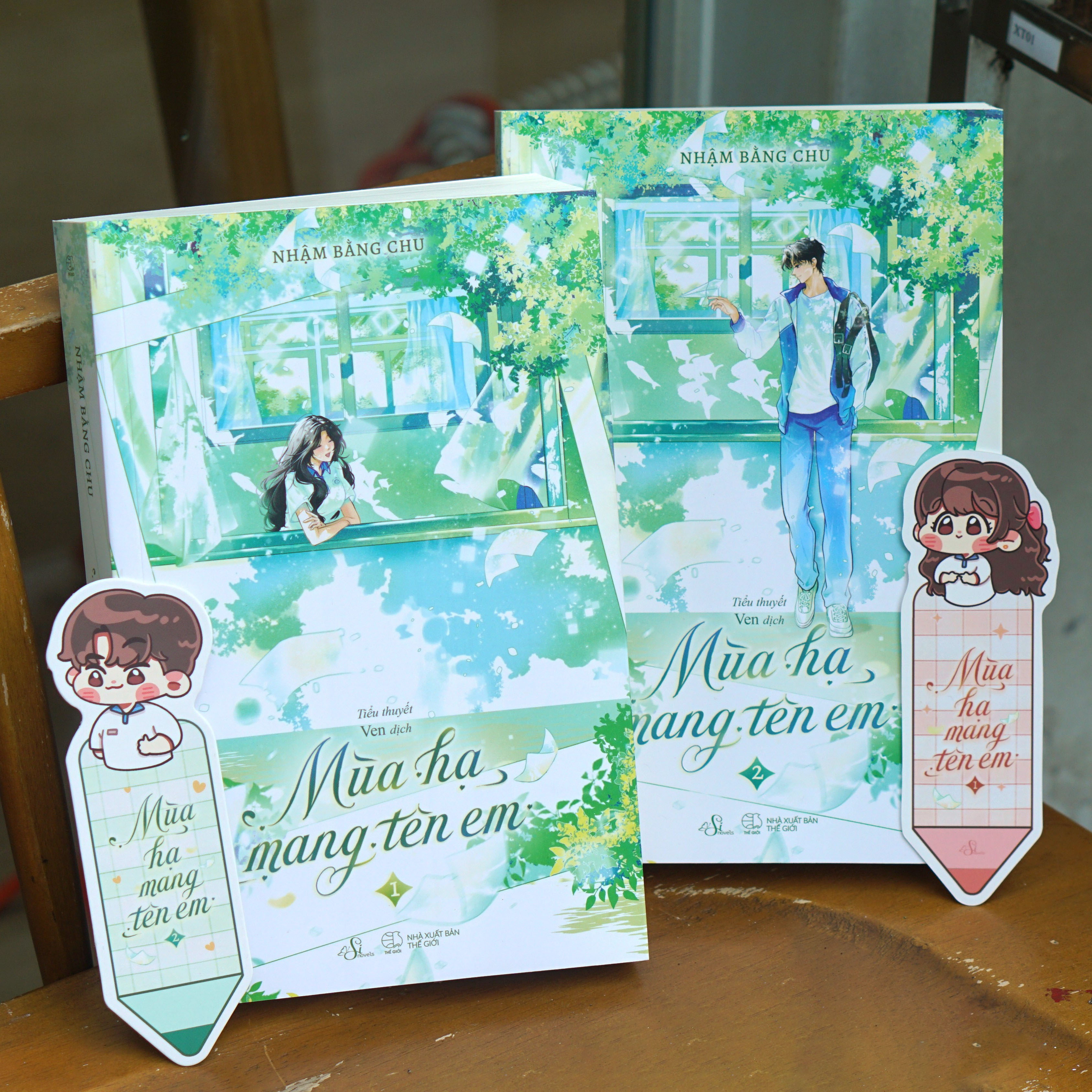 Bộ Bộ Sách Mùa Hạ Mang Tên Em - Tập 1 + Tập 2 (Bộ 2 Tập) - Tặng Kèm 2 Bookmark - Ảnh 4