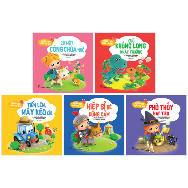 Bộ Bộ Sách Những Cuộc Phiêu Lưu Nhỏ (Bộ 5 Cuốn)