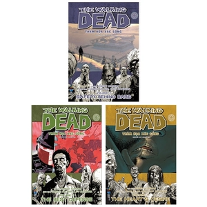 bộ bộ sách the walking dead - thảm họa xác sống - tập 3 + 4 + 5 (bộ 3 tập)