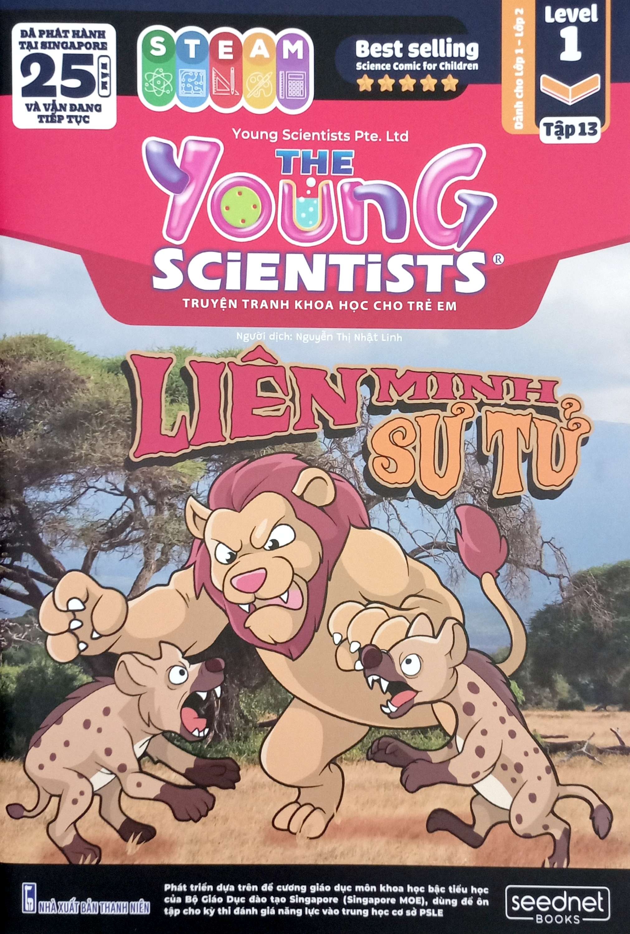 Bộ Bộ Sách The Young Scientist - Truyện Tranh Khoa Học Cho Trẻ Em - Tập 13 - Level 1+2+3 (Bộ 3 Cuốn) - Ảnh 2