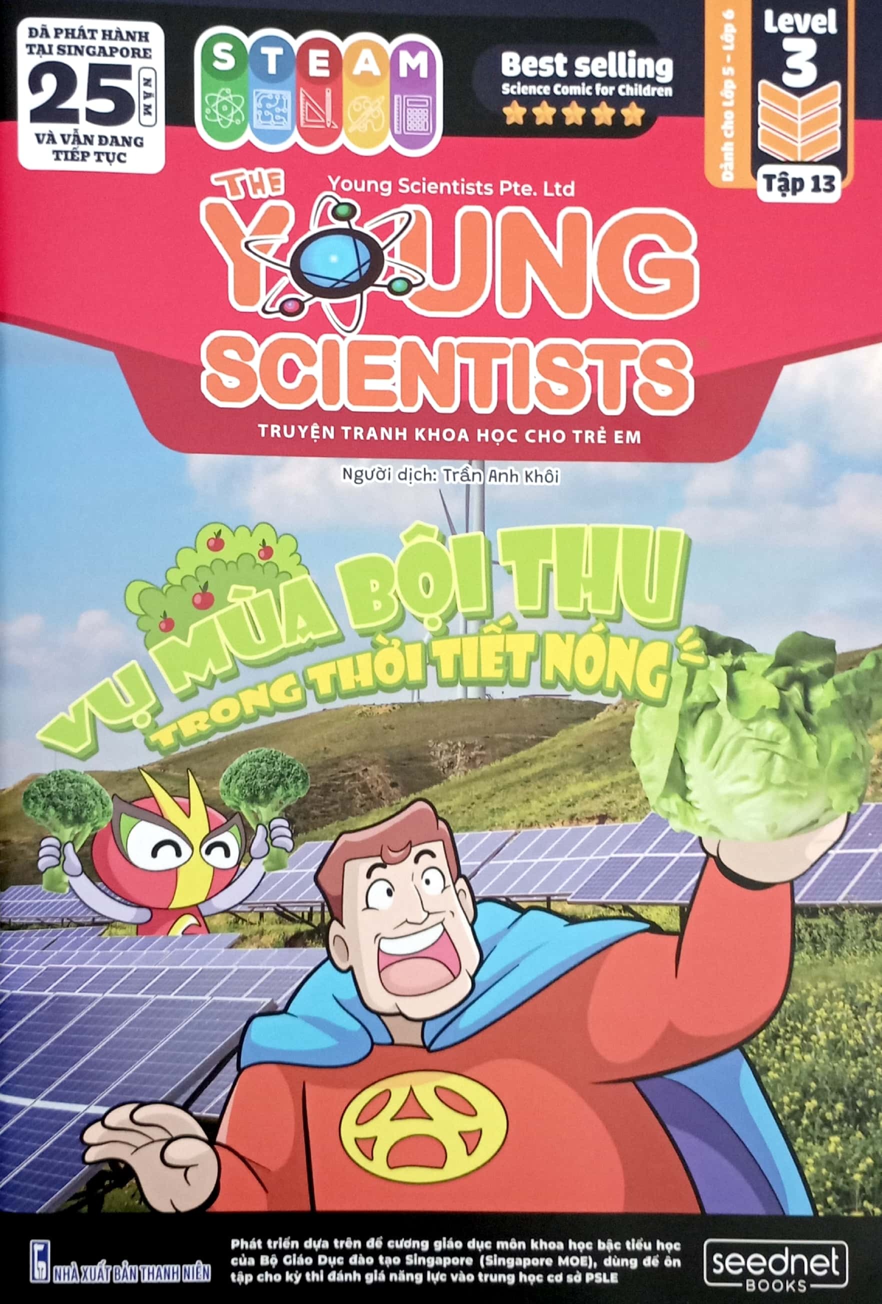 Bộ Bộ Sách The Young Scientist - Truyện Tranh Khoa Học Cho Trẻ Em - Tập 13 - Level 1+2+3 (Bộ 3 Cuốn) - Ảnh 8