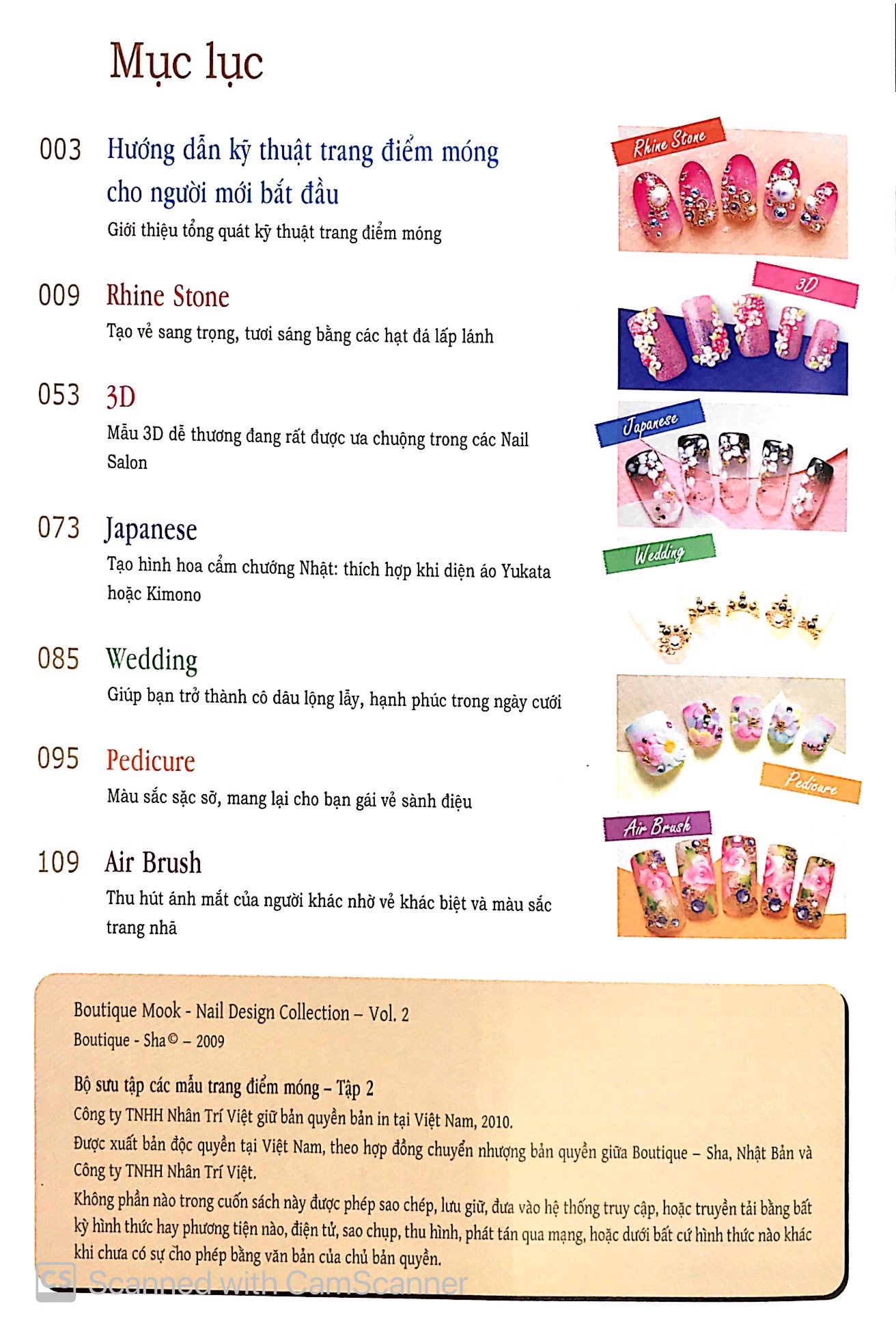 bộ bộ sưu tập các mẫu trang điểm móng (tập 2) - Ảnh 2