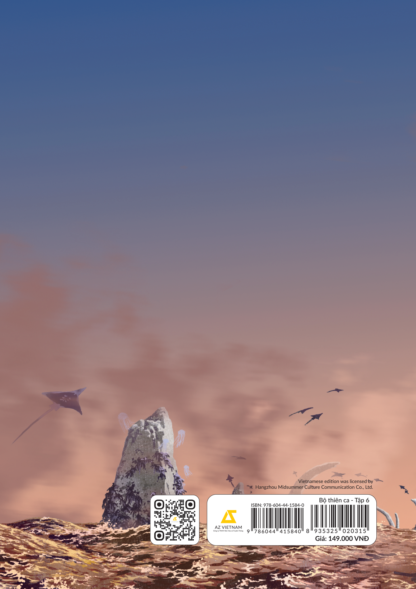 bộ bộ thiên ca - tập 6 - tặng kèm 2 postcard - Ảnh 6