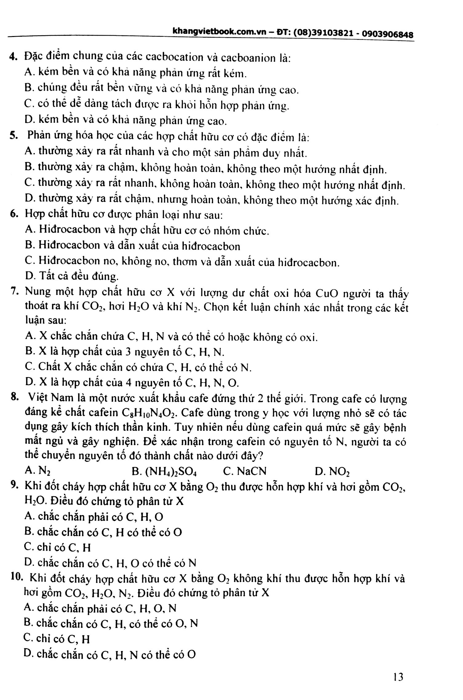 bộ bổ trợ kiến thức và tư duy giải nhanh siêu tốc hóa học hữu cơ lớp 11 (tập 1) - Ảnh 9