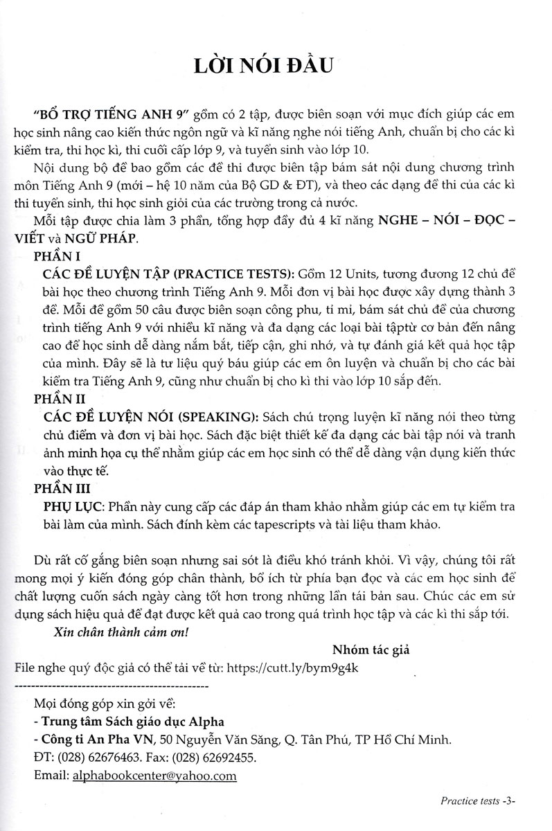 bộ bổ trợ tiếng anh 9 - tập 1 - Ảnh 4