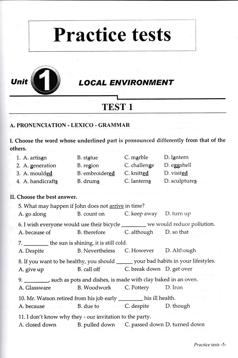 bộ bổ trợ tiếng anh 9 - tập 1 - Ảnh 6
