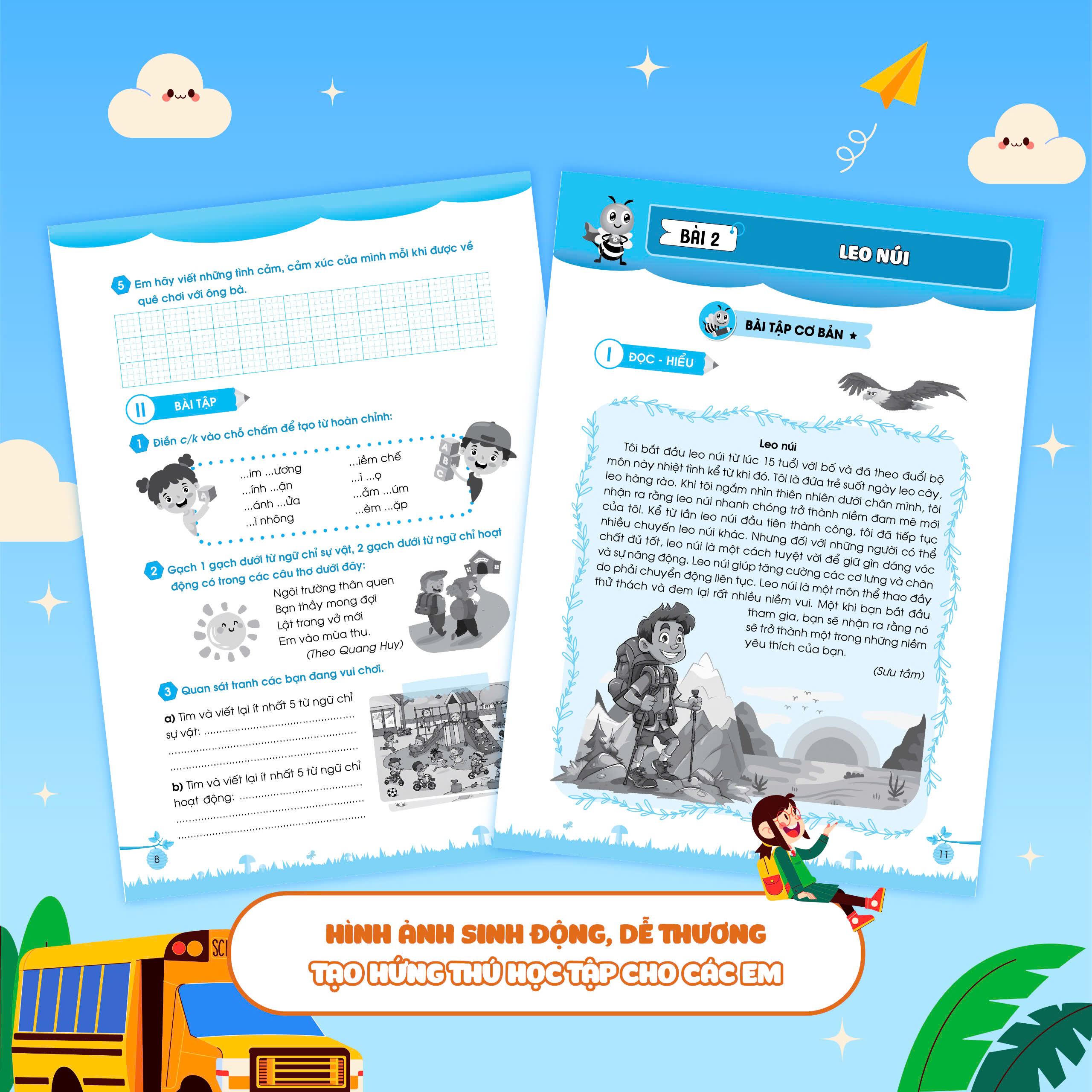 Bộ Bổ Trợ Tiếng Việt - Bài Tập Cơ Bản Và Nâng Cao Lớp 3 - Tập 1 - Ảnh 8