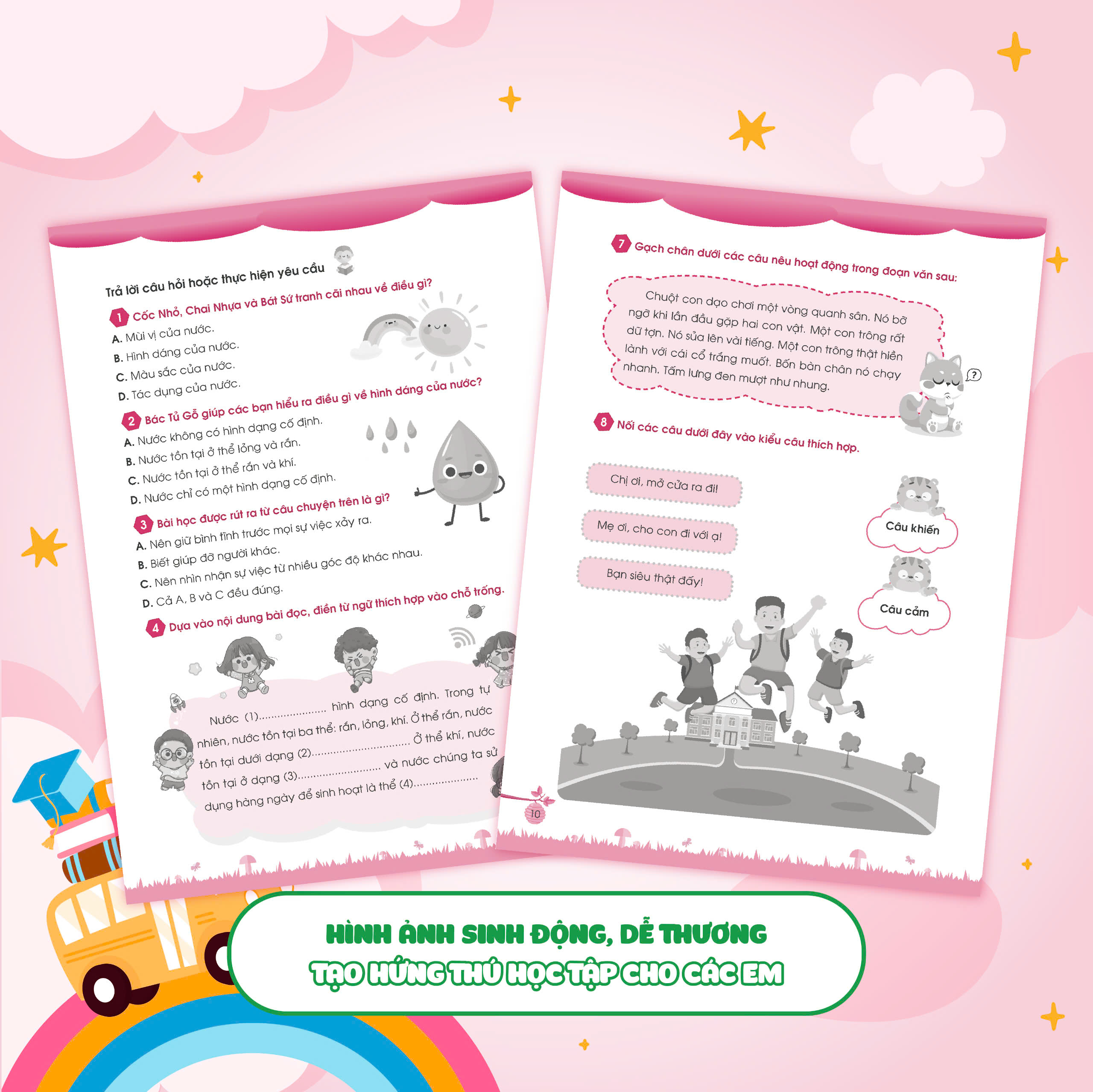 Bộ Bổ Trợ Tiếng Việt - Bài Tập Cơ Bản Và Nâng Cao Lớp 3 - Tập 2 - Ảnh 8