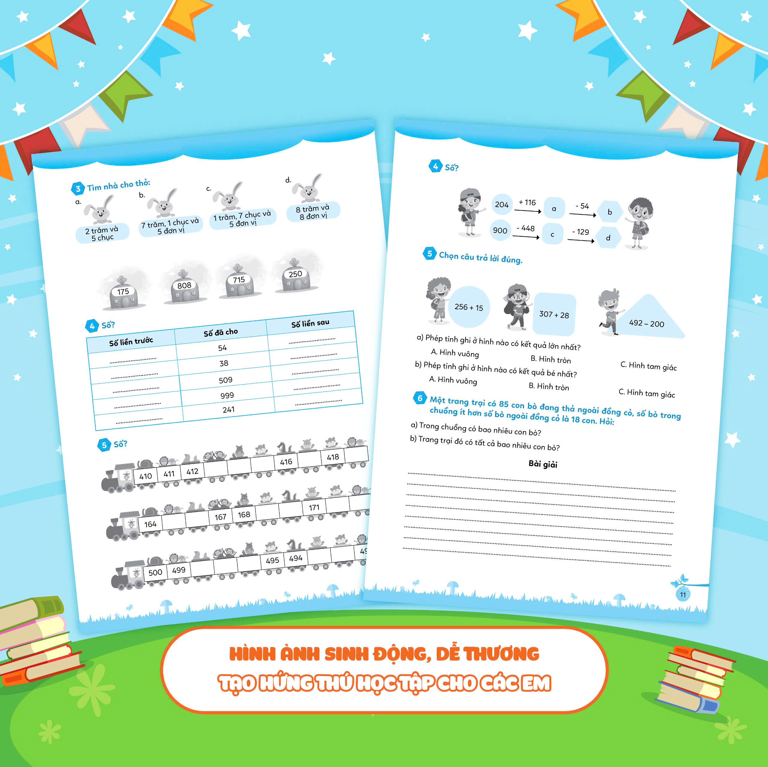 Bộ Bổ Trợ Toán - Bài Tập Cơ Bản Và Nâng Cao Lớp 3 - Tập 1 - Ảnh 5