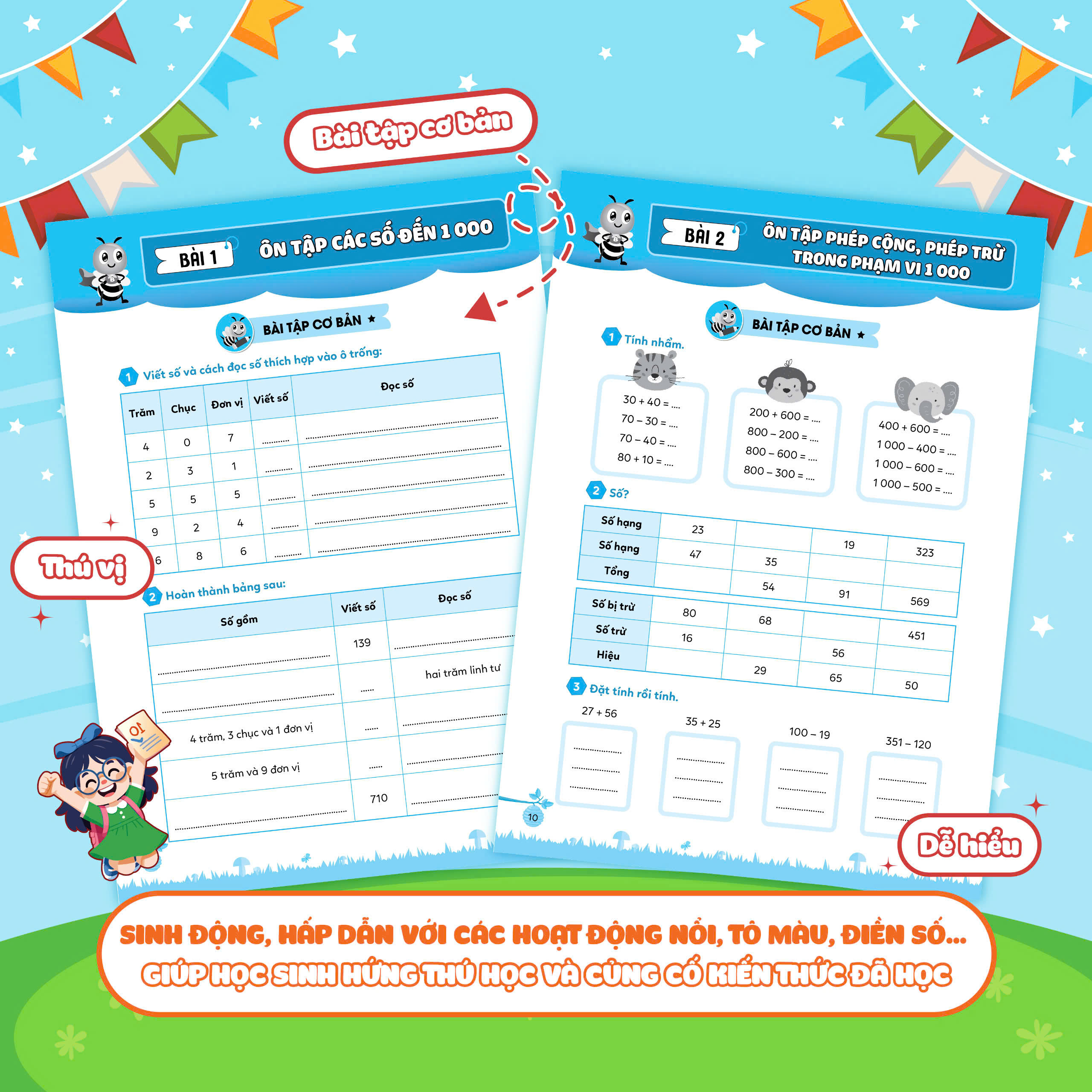 Bộ Bổ Trợ Toán - Bài Tập Cơ Bản Và Nâng Cao Lớp 3 - Tập 1 - Ảnh 7