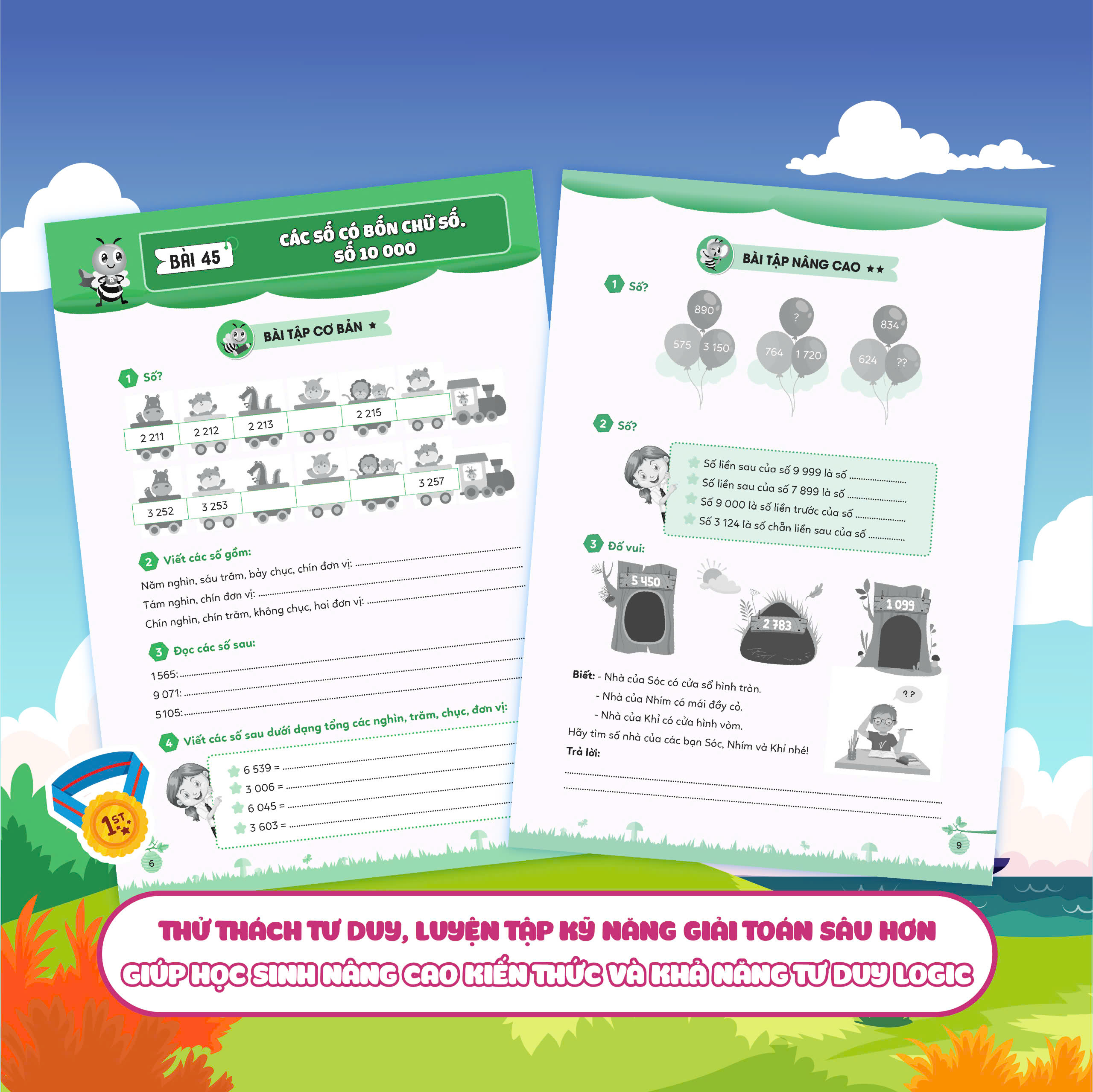 Bộ Bổ Trợ Toán - Bài Tập Cơ Bản Và Nâng Cao Lớp 3 - Tập 2 - Ảnh 6