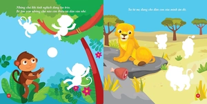 bộ bóc dán hình phát triển iq-eq-cq - animal sticker - động vật đáng yêu 1 - Ảnh 3