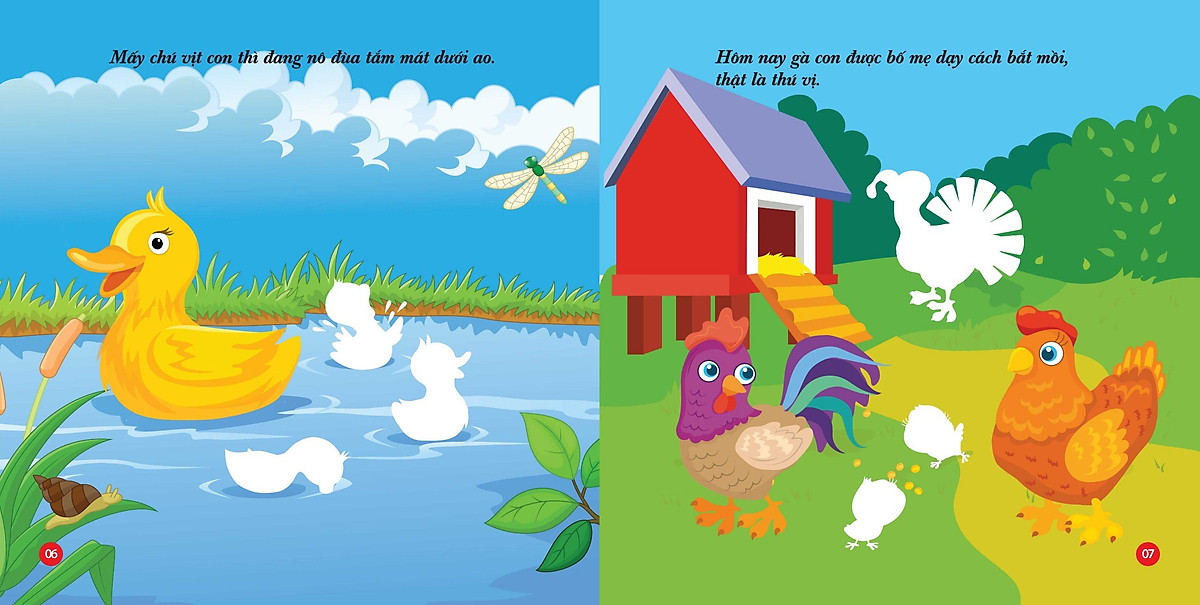 bộ bóc dán hình phát triển iq-eq-cq - animal sticker - động vật đáng yêu 3 - Ảnh 4