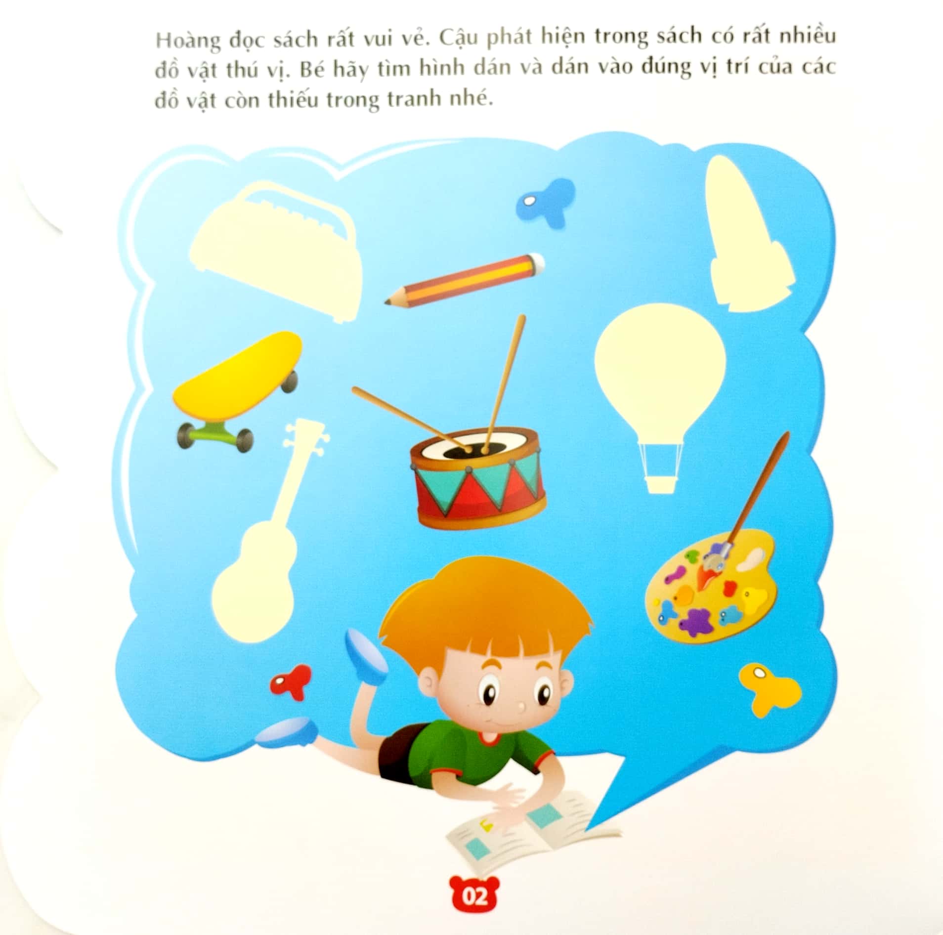 bộ bóc dán hình thông minh iq - eq - cq - sticker for kids - cuốn 1 (tái bản 2023) - Ảnh 3
