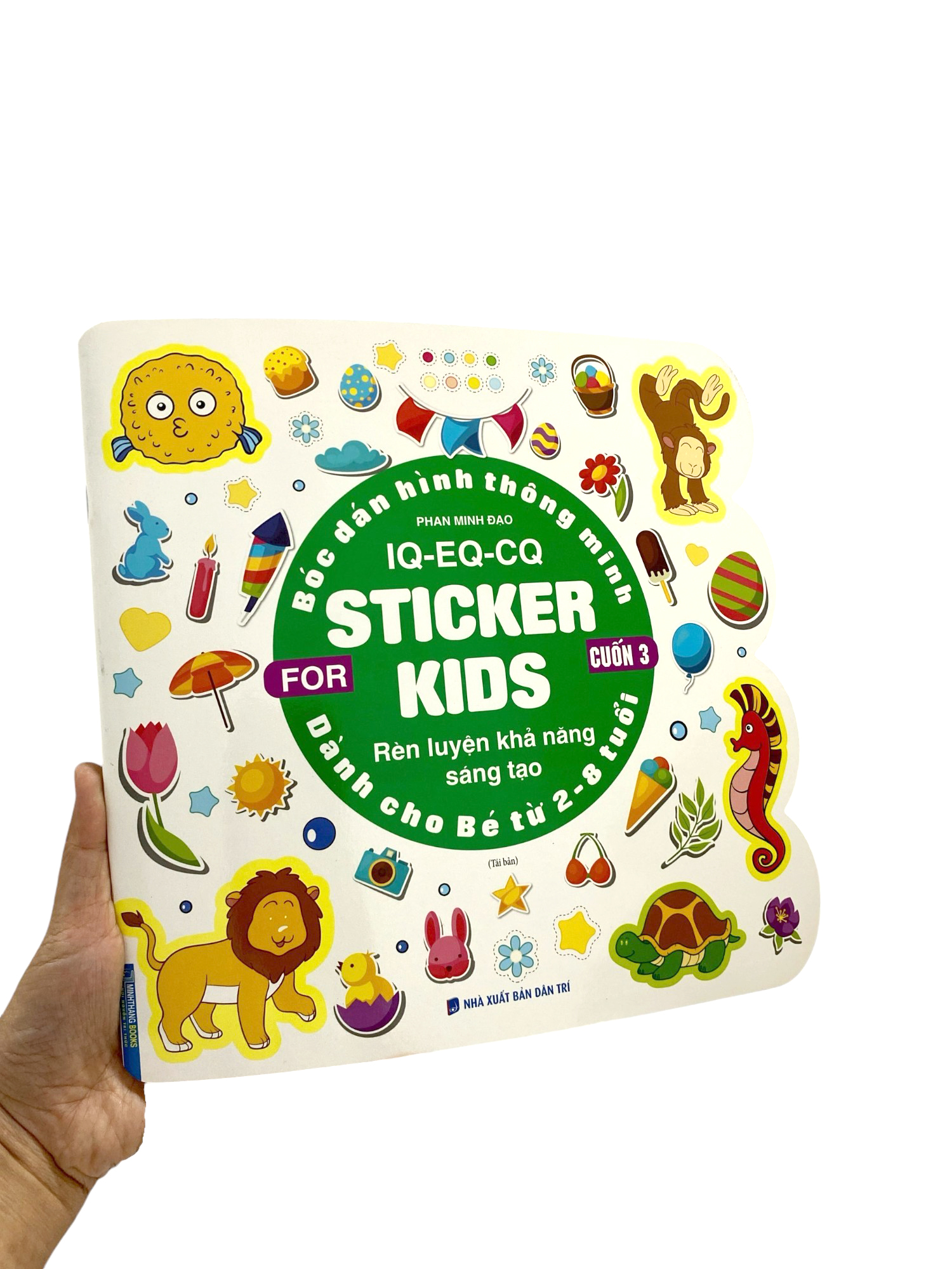 bộ bóc dán hình thông minh iq-eq-cq - sticker for kids - cuốn 3 (tái bản 2023) - Ảnh 7