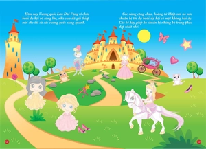 bộ bóc dán hình thông minh - little princess - công chúa nhỏ 1 - Ảnh 3
