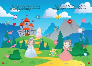 bộ bóc dán hình thông minh - little princess - công chúa nhỏ 1 - Ảnh 4