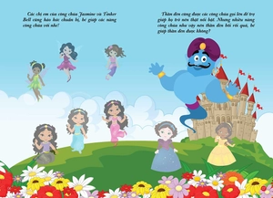 bộ bóc dán hình thông minh - little princess - công chúa nhỏ 1 - Ảnh 5