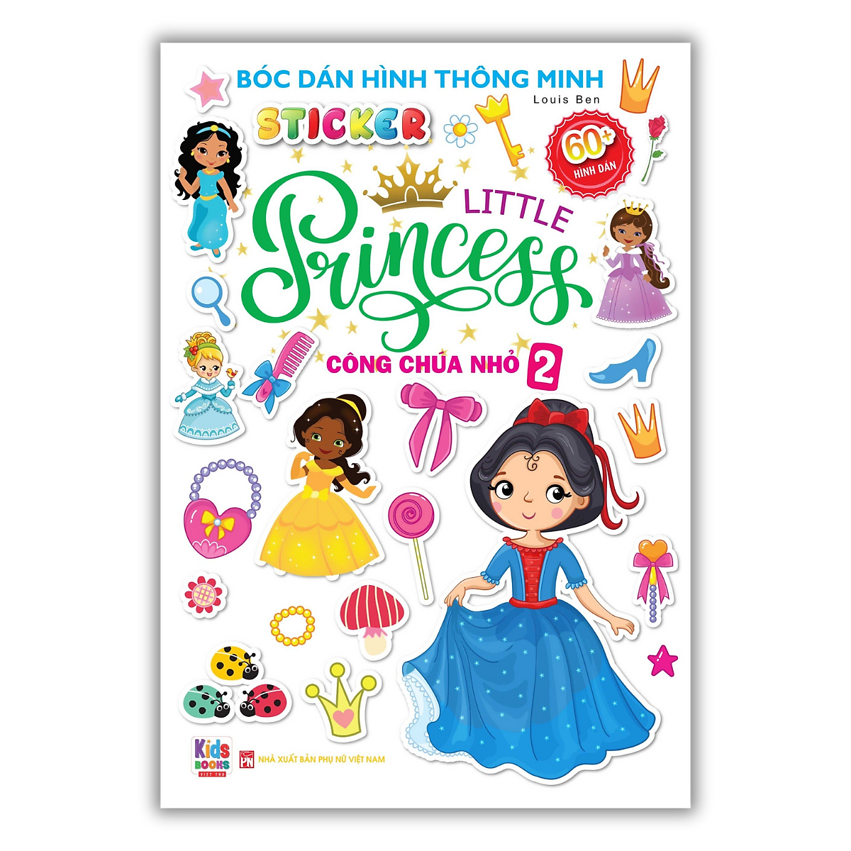bộ bóc dán hình thông minh - little princess - công chúa nhỏ 2 - Ảnh 2