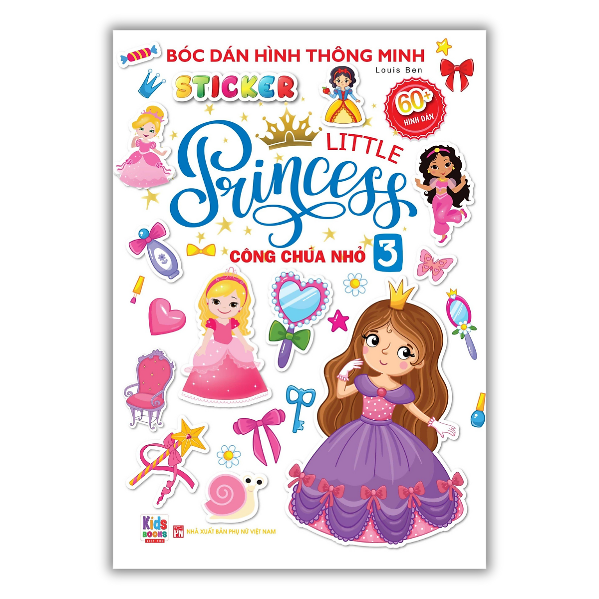 bộ bóc dán hình thông minh - little princess - công chúa nhỏ 3 - Ảnh 2