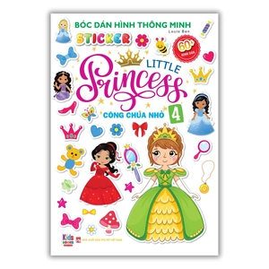 bộ bóc dán hình thông minh - little princess - công chúa nhỏ 4 - Ảnh 2