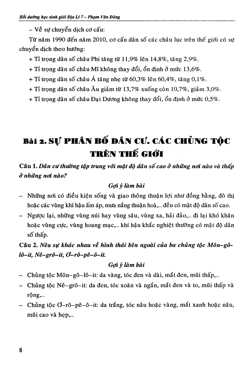 bộ bồi dưỡng học sinh giỏi địa 7 - Ảnh 10