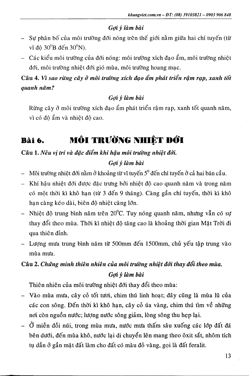 bộ bồi dưỡng học sinh giỏi địa 7 - Ảnh 15
