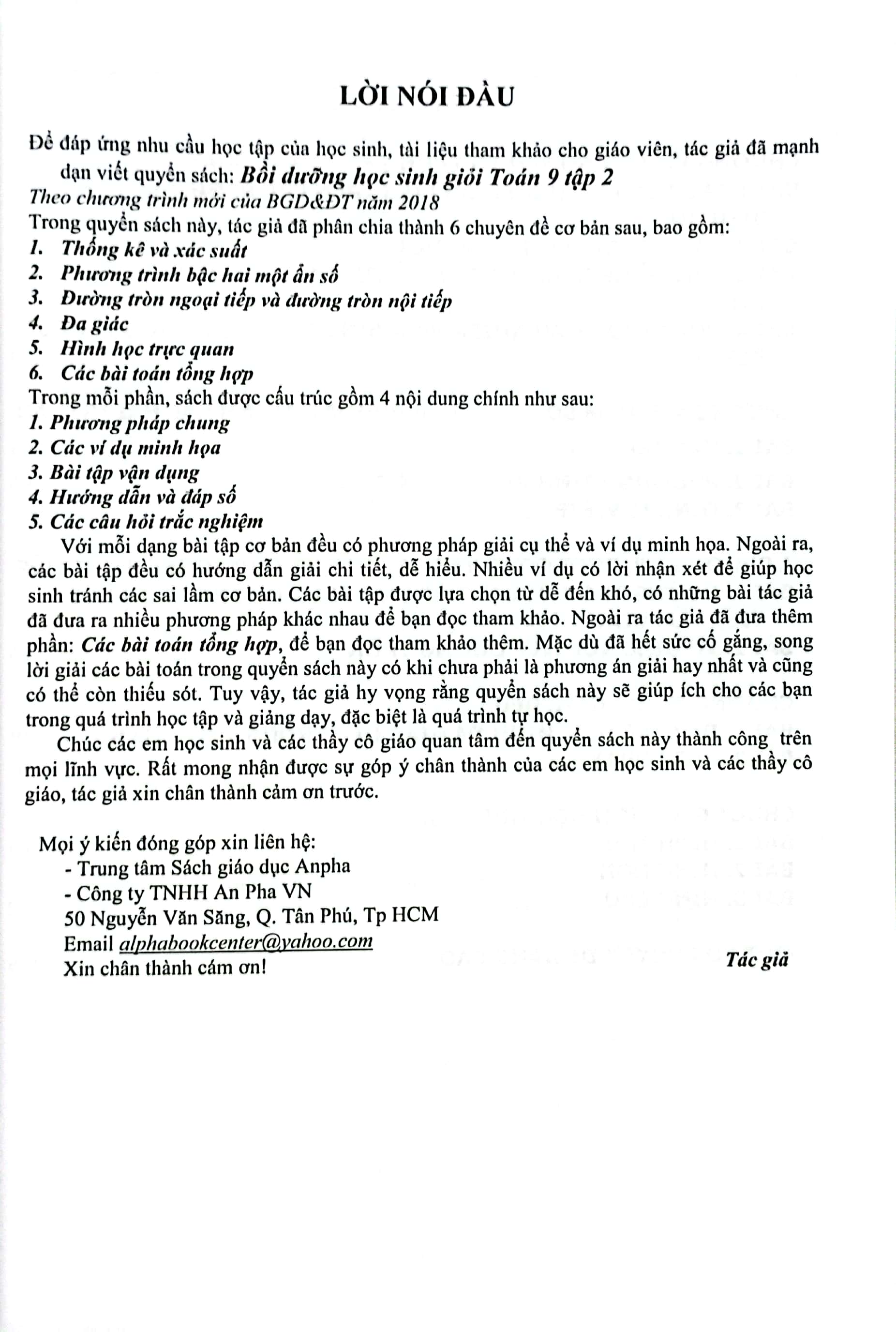 Bo
Boi Duong Hoc Sinh Gioi Toan 9 - Tap 2 (Theo Chuong Trinh Giao Duc Pho Thong Moi) - Ảnh 4