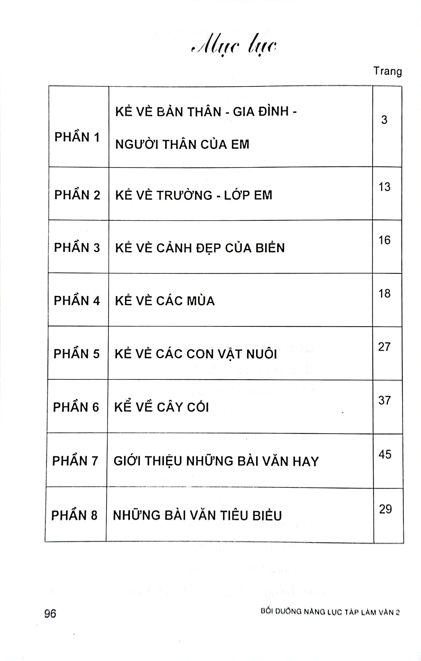Bộ Bồi Dưỡng Năng Lực - Tập Làm Văn 2 - Ảnh 3