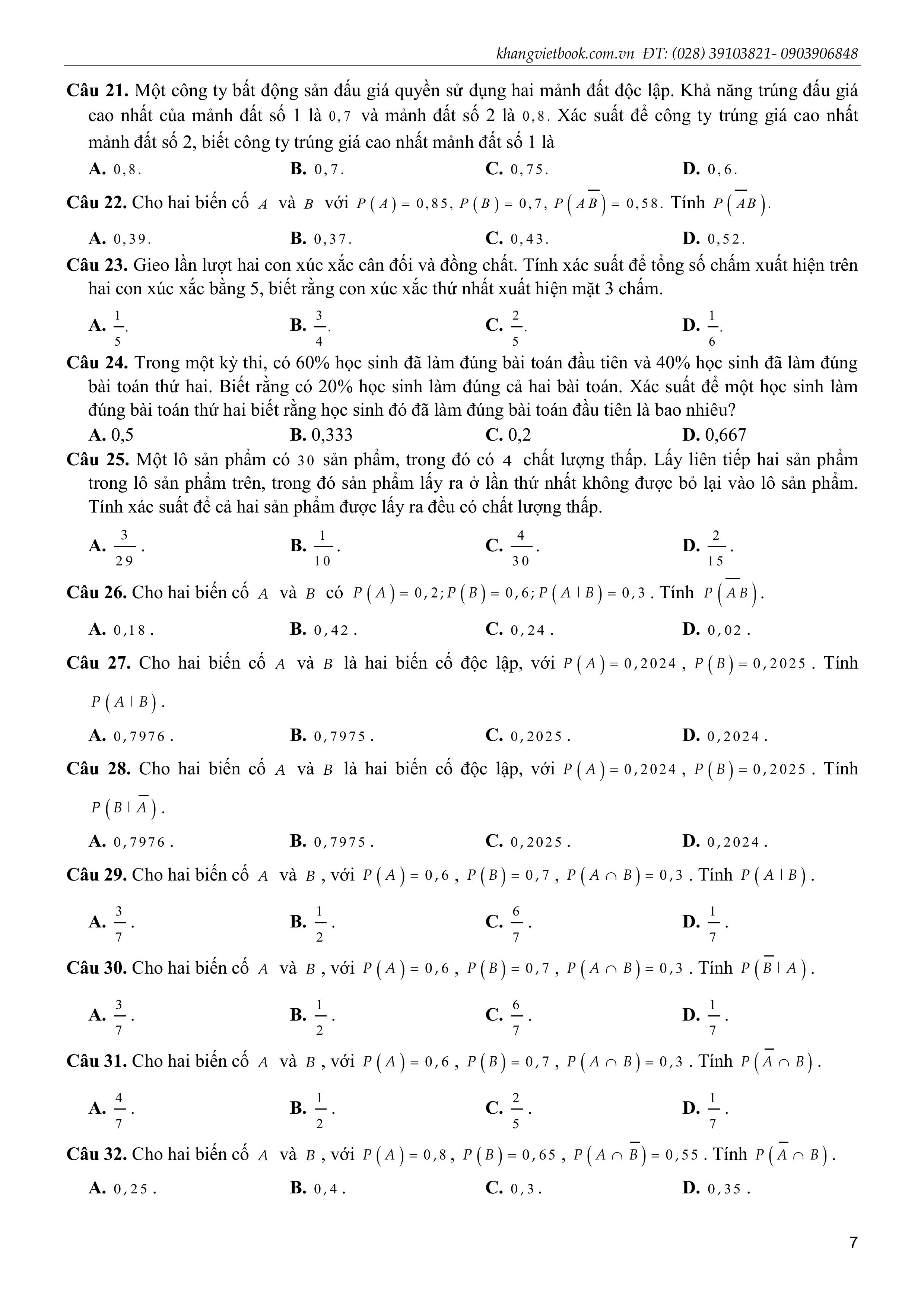 Bộ Bồi Dưỡng Năng Lực Toán 12 - Tập 2 - Ảnh 9