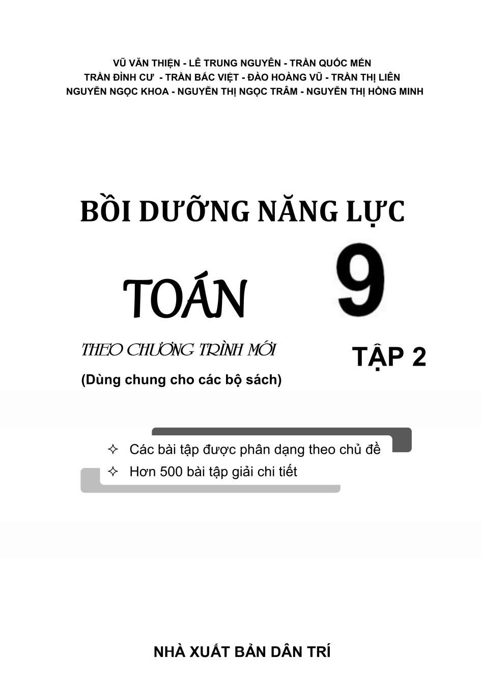 Bộ
Bồi Dưỡng Năng Lực Toán 9 - Tập 2 - Ảnh 4