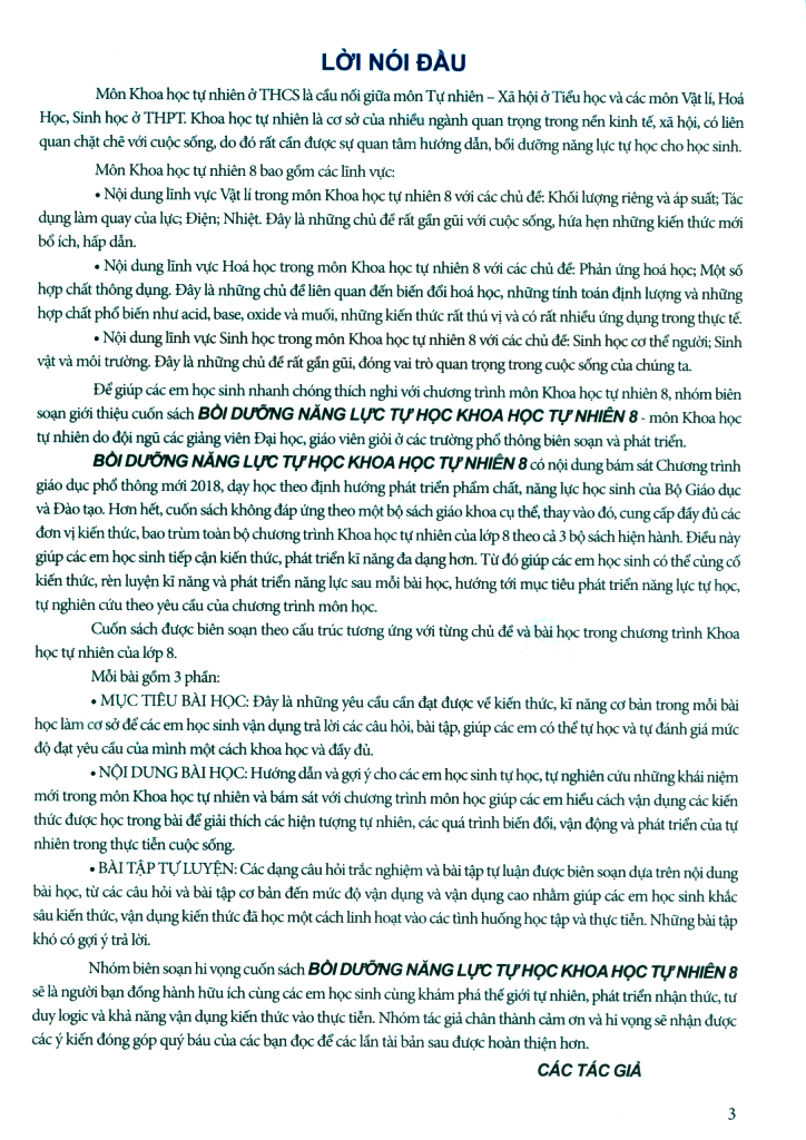 bộ bồi dưỡng năng lực tự học môn khoa học tự nhiên 8 - Ảnh 4