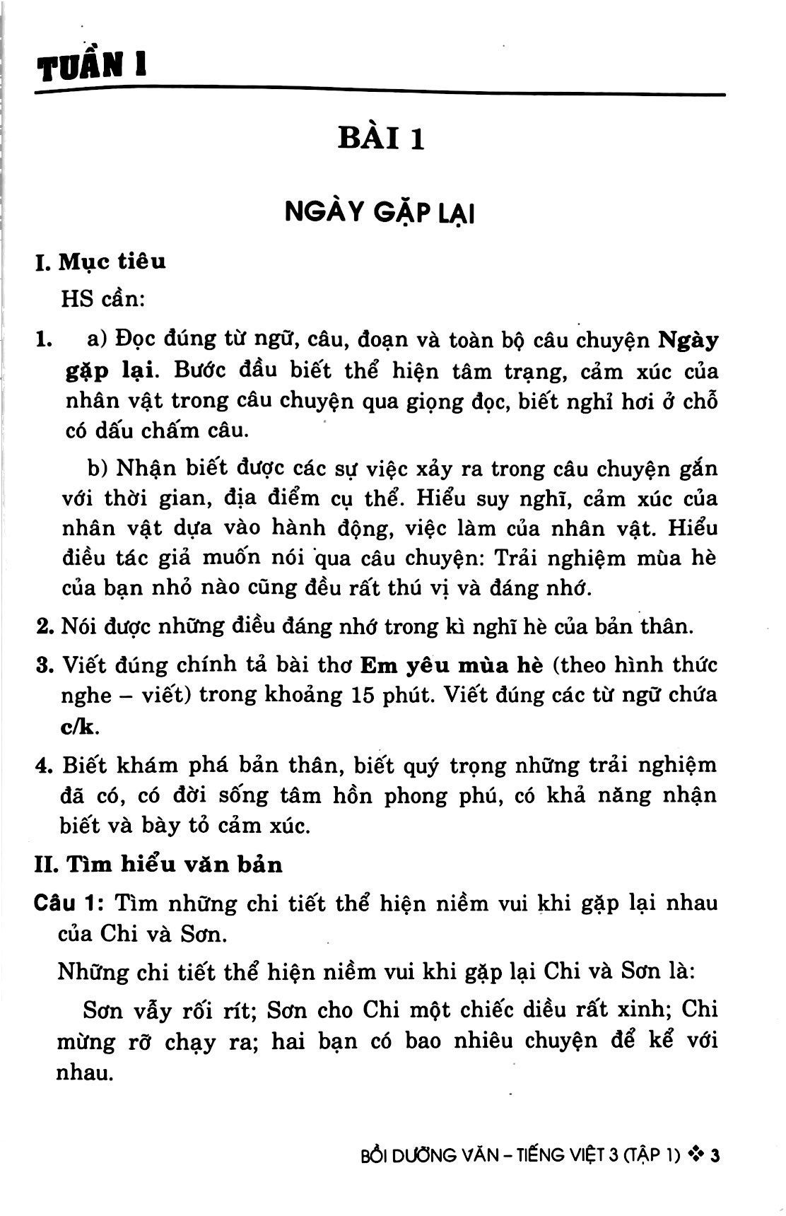 bộ bồi dưỡng văn - tiếng việt 3 - tập 1 (theo chương trình giáo dục phổ thông mới - bám sát sgk kết nối tri thức với cuộc sống) - Ảnh 5