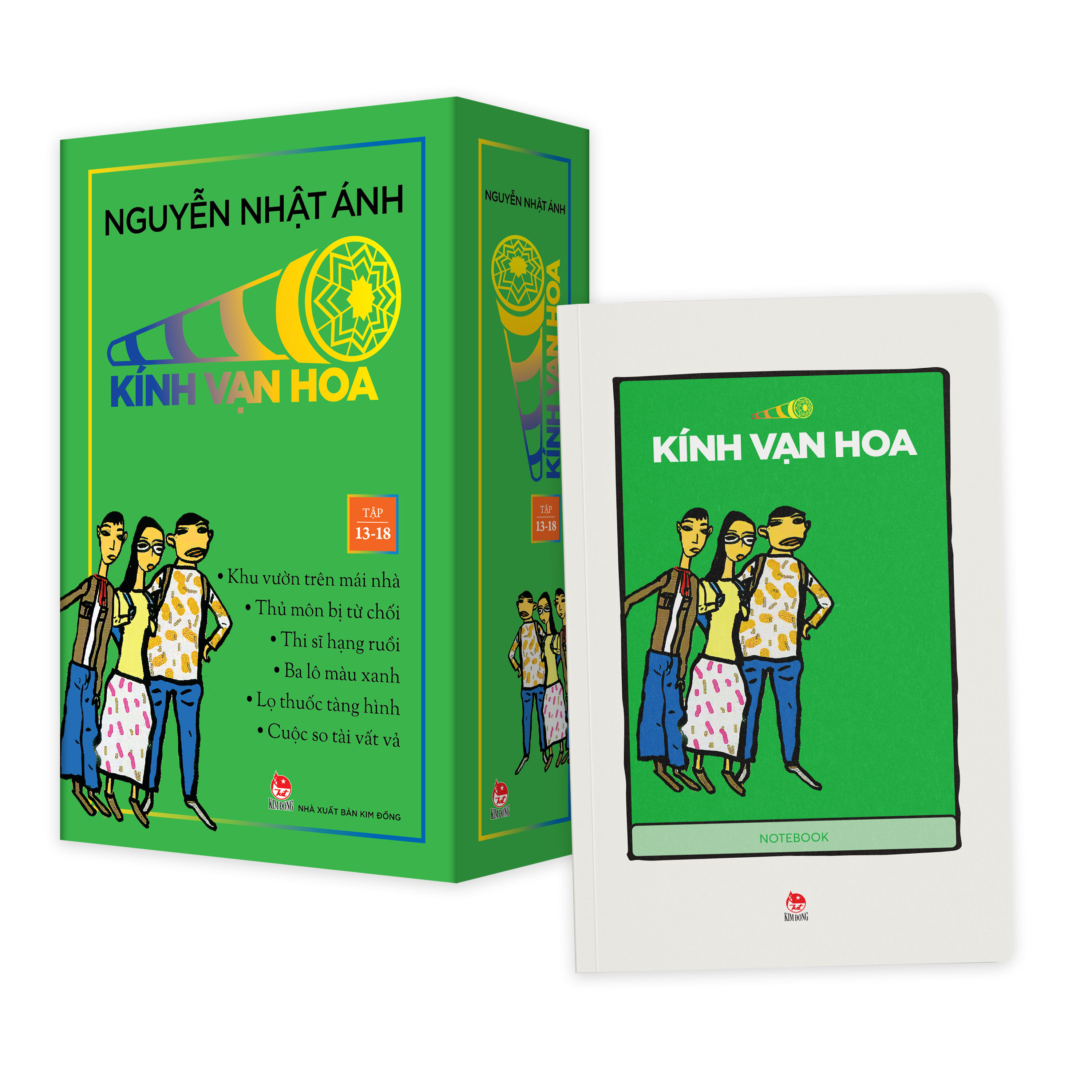 Bộ Boxset Kính Vạn Hoa - Bộ Kỉ Niệm 30 Năm: Tập 13 - 18 (Hộp 6 Tập) - Tặng Kèm Sổ Tay Kính Vạn Hoa - Ảnh 2